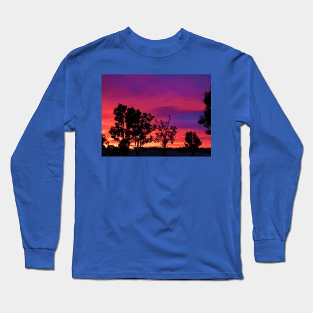 Spectacular sunrise Long Sleeve T-Shirt by FriendlyComputerHelp